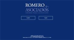 Desktop Screenshot of despachoromero.com.mx